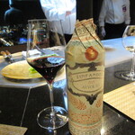 鉄板焼 石狩 - ラッピング赤ワイン