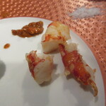 鉄板焼 石狩 - ぷりぷり赤海老にもウニ