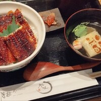 うなぎ家 しば福や - まぶしば丼。肉食べる方がええわ