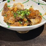 和食厨房 ゆず - 砂肝の唐揚げ
