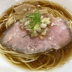 ラーメン火ノ鷺 - 玉ねぎの食感 神。