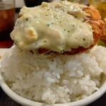 わ楽 - チキン南蛮オンザライス！