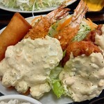 わ楽 - タルタルミックスフライ