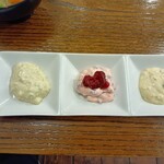 わ楽 - 3種類のタルタル❤️