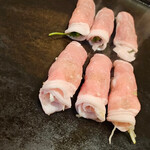 人形町 - 大葉巻きとわさび巻き