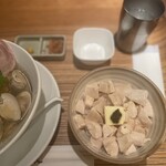 銀座 篝 - 鶏チャーシューバターご飯トリュフ醤油かけ