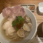 銀座 篝 - 蛤と牡蠣Soba