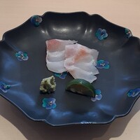 鮨　珠姫KYOTO - お造り：くえ