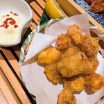 全席個室 湊一や - イカ黒胡椒揚げ605円