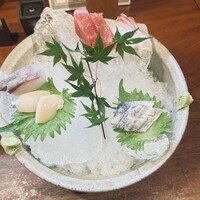 銀平 北新地店 - お造り盛り合わせ