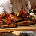 銀座 しのはら - 穴子のつと蒸し