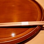 銀座 しのはら - 椀前の箸交換あり