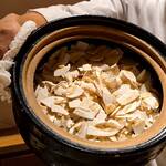 銀座 しのはら - 松茸ご飯