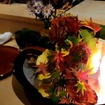 銀座 しのはら - 照明落として幻想的に