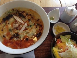 チョップスティック - 酸辣湯麺＆アボガド丼