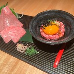 よろにく - 肉刺身とユッケ