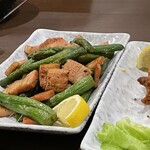 美さ和 - ベーコンとアスパラガス炒め、アスパラが柔らかくて旨うま！