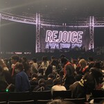 AFURI - Kアリーナ。なかなかいい目のこんな席で観られました