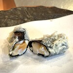 司 - 小柱の海苔巻き天ぷら