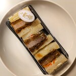 小麦の郷 - 料理写真:こだわりソースのカツサンド