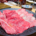 271947873 - 塩焼肉二種 梅ダレ焼肉