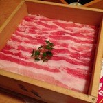 黒豚料理 寿庵 荒田本店 - 決して肉は多くはないけど、満足はできます。