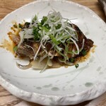 わら焼 鉄板焼 いやさか - 国産鶏肉のわら焼ステーキ