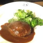 AGATO - ハンバーグも大きくし、美味かった。