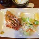 いけす料理 あき - 海老フライ