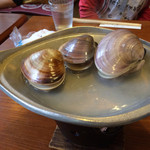 いけす料理 あき - おっきいハマグリ