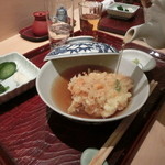 てんぷら 近藤 - 〆の天茶