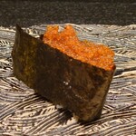 おたる政寿司 - 六、とびっこ軍艦