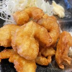 くねくね 茜部店 - これがエビ天♥ 高い(՞•̥  ̫•՞)〜〜