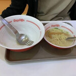 スガキヤ - ミニでも結構、麺多く感じれる( ˙꒳​˙ )