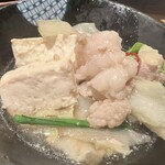 吟醸マグロ - モツがプリプリです！