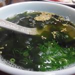 味楽 - ワカメスープ