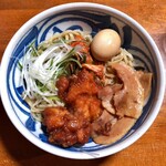 虎一番 - 油そば(太麺バージョン)