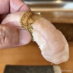 囲魚すし一〆 - 松川鰈の縁側