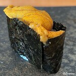 囲魚すし一〆 - 生海胆 軍艦