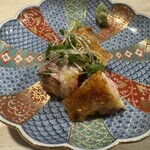 炭火いわ田 - 黒王もも肉のたたき