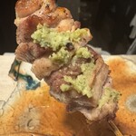 炭火いわ田 - 黒王のかしわ