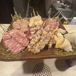 炭火いわ田 - 本日のコース黒王串