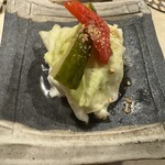 炭火いわ田 - 自家製ピクルス