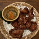 晴久 - 砂肝黒胡椒焼き