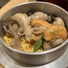 ふく亭 - 牡蠣帆立釜飯