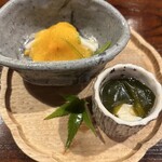 実伶 - 柿なますと湯葉