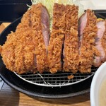 とん汁の店 まるやま食堂 - やっぱり大きいリブロース