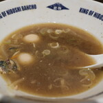 NIBOSHI MANIA - 秋刀魚―メンの底に残ったスープ