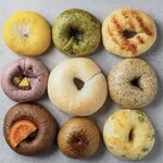 NAMAKEMONO CAFE SAPPORO - 料理写真:北海道産小麦を100%使ったパリむぎゅベーグル