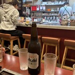 いか玉屋プラスアルファー - ビールは嬉しい大瓶　